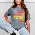 8th Grade Graduation Shirt 2024 Gamer Level Eighth Birthday Mineral Wash Tshirts Mineral Gray