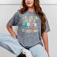 This Is My 90s Costume Mixtape Era Outfits Nostalgia 1990s Premium Tri-Blend Mineral Wash Tshirts Mineral Gray