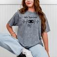 90s Survivor Retro Nostalgia Vintage Throwback Mineral Wash Tshirts Mineral Gray 90s Survivor Retro Nostalgia Vintage Throwback Mineral Wash Tshirts Mineral Gray