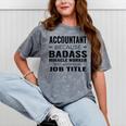 Accountant Graduation Future Accountant Men Women Mineral Wash Tshirts Mineral Gray