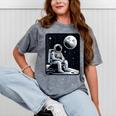 Aesthetic Spaceman Astronaut On The Moon Space Introvert Mineral Wash Tshirts Mineral Gray Aesthetic Spaceman Astronaut On The Moon Space Introvert Mineral Wash Tshirts Mineral Gray