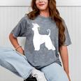 Afghan Hound Graduation Dog Graduate Men Women Kids Mineral Wash Tshirts Mineral Gray