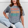 Always Avoiding People Shy Introvert Mineral Wash Tshirts Mineral Gray Always Avoiding People Shy Introvert Mineral Wash Tshirts Mineral Gray