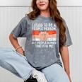 Antisocial Not A People Person Socially Selective Introvert Mineral Wash Tshirts Mineral Gray