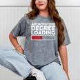 Architecture Degree Loading Graduation Student Mineral Wash Tshirts Mineral Gray