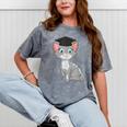 Bachelor Master Cats Graduation 2026 Graduate Mineral Wash Tshirts Mineral Gray
