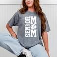 Baseball Senior Mom Class Of 2026 Senior Night Graduation Mineral Wash Tshirts Mineral Gray
