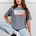 Beauty School Graduation Class Of 2018 Mineral Wash Tshirts Mineral Gray