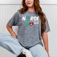 Best Nurse Graduation- RN Nurse Established 2019 LPN Mineral Wash Tshirts Mineral Gray