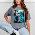 Bigfoot Sasquatch Loch Ness Monster Introvert Bruh Mineral Wash Tshirts Mineral Gray Bigfoot Sasquatch Loch Ness Monster Introvert Bruh Mineral Wash Tshirts Mineral Gray
