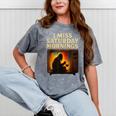 Bigfoot Saturday Morning Nostalgia Mineral Wash Tshirts Mineral Gray