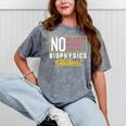 Biophysics Major Student Shirt Graduation College Mineral Wash Tshirts Mineral Gray