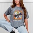 Buffering Glitched CD On Fire 2000s Nostalgia Mineral Wash Tshirts Mineral Gray