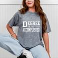 Business Degree For College Graduation Tee T-Shirt Mineral Wash Tshirts Mineral Gray