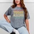 I Can't People Today I Peopled Yesterday Introvert Mineral Wash Tshirts Mineral Gray
