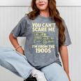 You Can't Scare Me I'm From The 1900s Retro Vintage Car Premium Mineral Wash Tshirts Mineral Gray