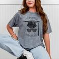 Certified Graduate Vintage Mortarboard Graduation Mineral Wash Tshirts Mineral Gray
