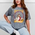 Christian Jesus Religious Sayings Catholic Introvert Mineral Wash Tshirts Mineral Gray