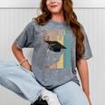 Class Of 2022 Graduation Cat Seniors Grad Mineral Wash Tshirts Mineral Gray