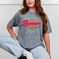 Class Of 2024 Senior Trip In Progress Graduation Trip Mineral Wash Tshirts Mineral Gray