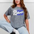 Class Of 2025 Senior 2025 Back To School Graduation Party Mineral Wash Tshirts Mineral Gray