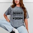 Class Of 2026 Senior Graduation Year Mineral Wash Tshirts Mineral Gray