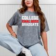 College Final Boss Graduate University Grad Gamer Graduation Mineral Wash Tshirts Mineral Gray