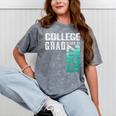 College Grad Class Of 2029 Graduation Mineral Wash Tshirts Mineral Gray