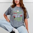 College Student Christmas Bachelors Degree Graduation Mineral Wash Tshirts Mineral Gray