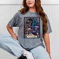 Color Graphic The Introvert Tarot Card Raglan Baseball Tee Mineral Wash Tshirts Mineral Gray Color Graphic The Introvert Tarot Card Raglan Baseball Tee Mineral Wash Tshirts Mineral Gray