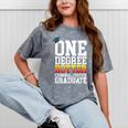 Criminal Justice Graduation Tshirt One Degree Hotter Mineral Wash Tshirts Mineral Gray