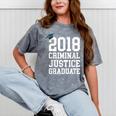 Criminal Justice Major Shirt 2018 Graduate Graduation E Mineral Wash Tshirts Mineral Gray