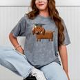 Dachshund Graduation 2018 Dog Graduation Shirt For Men Women Kids Mineral Wash Tshirts Mineral Gray