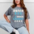Dance Team Senior 2026 Senior Night Graduation Grad Mineral Wash Tshirts Mineral Gray