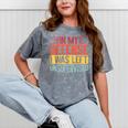 In My Defense i Was Left Unsupervised Introvert Mineral Wash Tshirts Mineral Gray