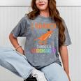 Dinosaur Graduation I Roared Through Kindergarten T-Shirt Mineral Wash Tshirts Mineral Gray