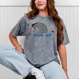 Disney Winnie The Pooh Introvert Eeyore Logo Mineral Wash Tshirts Mineral Gray