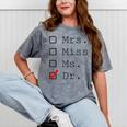 Doctor Graduation Mineral Wash Tshirts Mineral Gray