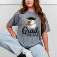 Eagle Grad Squad Class Of 2019 Graduation Mineral Wash Tshirts Mineral Gray