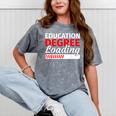 Education Major Shirts Teaching Degree Loading Graduation Mineral Wash Tshirts Mineral Gray