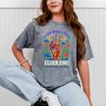 Elder Emo Nostalgia Skeleton Hand Mineral Wash Tshirts Mineral Gray