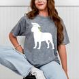English Mastiff Graduation Dog Graduate Mineral Wash Tshirts Mineral Gray