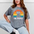 Ew People Cat Anti Social Introvert Premium Tri-Blend Mineral Wash Tshirts Mineral Gray Ew People Cat Anti Social Introvert Premium Tri-Blend Mineral Wash Tshirts Mineral Gray