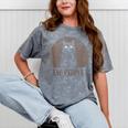 Ew People Introvert Cat Meow Cat Lover Men Women Kids Mineral Wash Tshirts Mineral Gray