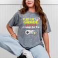 Fifth Grade Graduation Video Game Shirt Mineral Wash Tshirts Mineral Gray