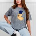 Flossing Cashew OIT For Tree Nut OIT Graduation Mineral Wash Tshirts Mineral Gray