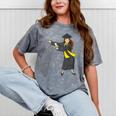 Flossing Graduation Class Of 2019 Women Mineral Wash Tshirts Mineral Gray