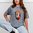 Fox For Fox Lovers Men Women Kids Introverts Mineral Wash Tshirts Mineral Gray Fox For Fox Lovers Men Women Kids Introverts Mineral Wash Tshirts Mineral Gray