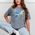 Frutiger Aero Aesthetic Butterfly Computer Fishes Scenery Mineral Wash Tshirts Mineral Gray Frutiger Aero Aesthetic Butterfly Computer Fishes Scenery Mineral Wash Tshirts Mineral Gray