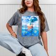 Frutiger Aero Aesthetic Tech Bubble Tea Boba Milktea Fishes Raglan Baseball Tee Mineral Wash Tshirts Mineral Gray Frutiger Aero Aesthetic Tech Bubble Tea Boba Milktea Fishes Raglan Baseball Tee Mineral Wash Tshirts Mineral Gray